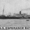 1922 passenger vessel under way