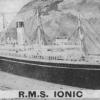 Passenger vessel under way