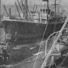 1911 passenger cargo vessel berthing