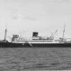 1936 Passenger vessel in port
