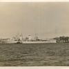 H.M.A.S. "Sydney", a Leander Class Light Cruiser, built by Swan Hunter  at Wallsend-on-Tyne, between 1933 and 1935.  Originally ordered for the Royal Nay, she was bought by the Australian government before launching.  During World war 2 while serving in t