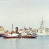 1994 Tugs at Port Adelaide with Navy ships