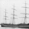 Image: Three masted iron barque ship