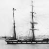 Three masted sailing ship
